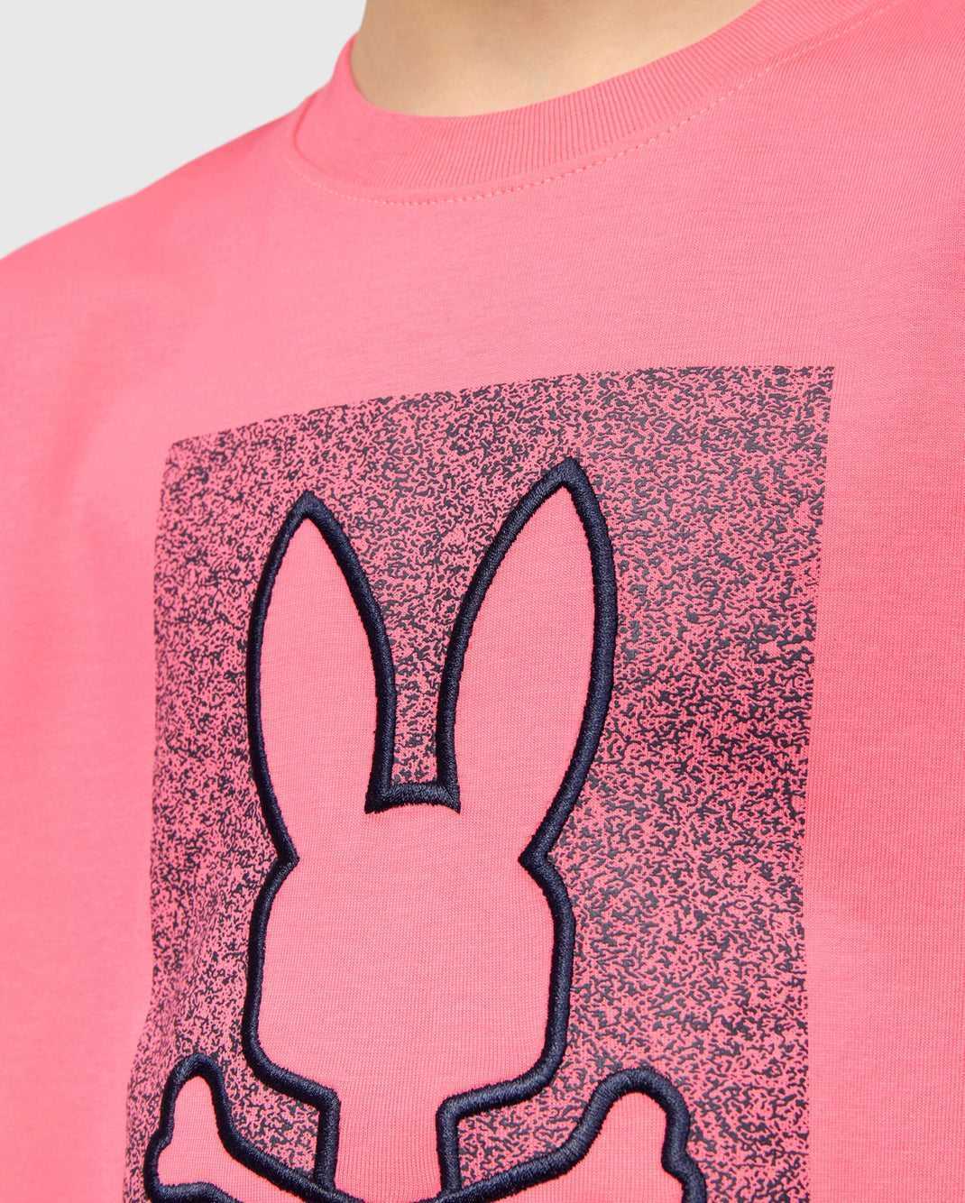 Tees Psycho Bunny Livingston Graphic Tee Rose Enfant | NMC-08101511